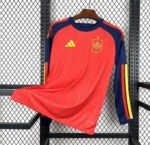 Spain Home 2026 Worldcup Full Sleeves Jersey