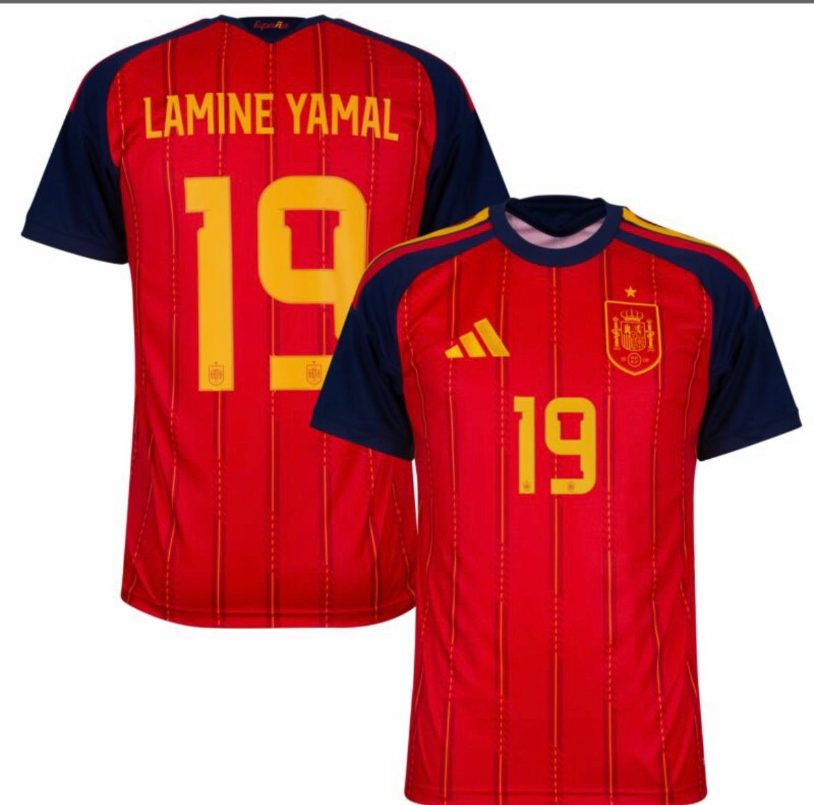 WhatsApp Image 2026-05-18 at 16.00.38 (2) Spain World Cup Home 2026 Lamine Yamal Jersey Online India - Image 1