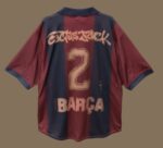Barcelona Travis Scott X Retro 2000-01 Jersey - Image 2