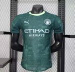 Manchester City Fourth 2025-26 Player Version Jersey
