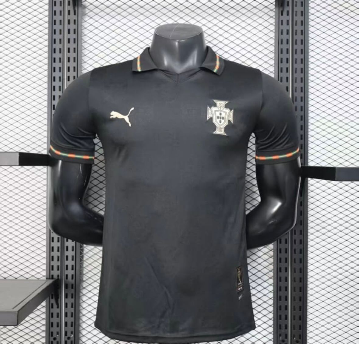 WhatsApp Image 2026-05-29 at 11.45.29 AM Portugal Black Special Edition 2025-2026 Player Version Jersey - Image 1