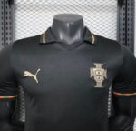 Portugal Black Special Edition 2025-2026 Player Version Jersey - Image 2