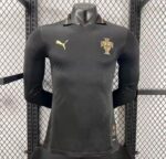 Portugal Black Sepcial Edition 2026 Full Sleeves Player Version Jersey