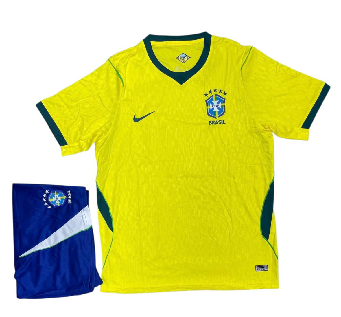 WhatsApp Image 2026-06-02 at 10.50.54 Brazil Home 2026 Worldcup Jersey With Shorts - Image 1