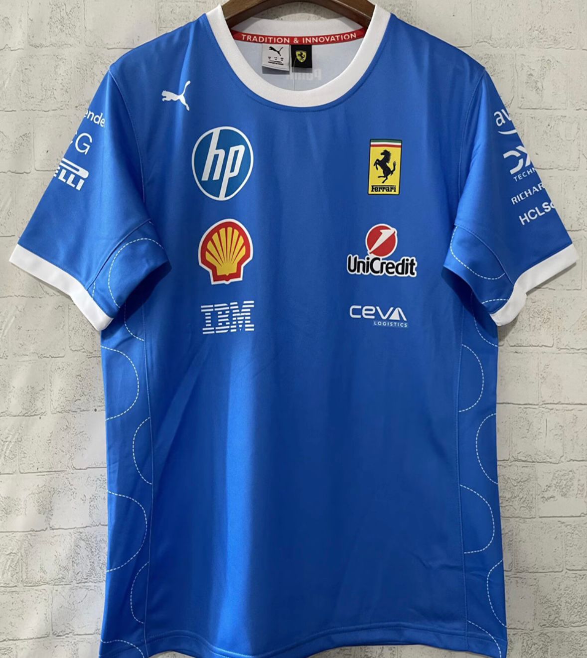 WhatsApp Image 2026-06-02 at 14.10.18 Ferrari Blue F1 Team 2025-26 T-Shirt - Image 1