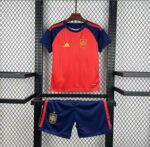 Spain Home 2026 World Cup Kids Jersey