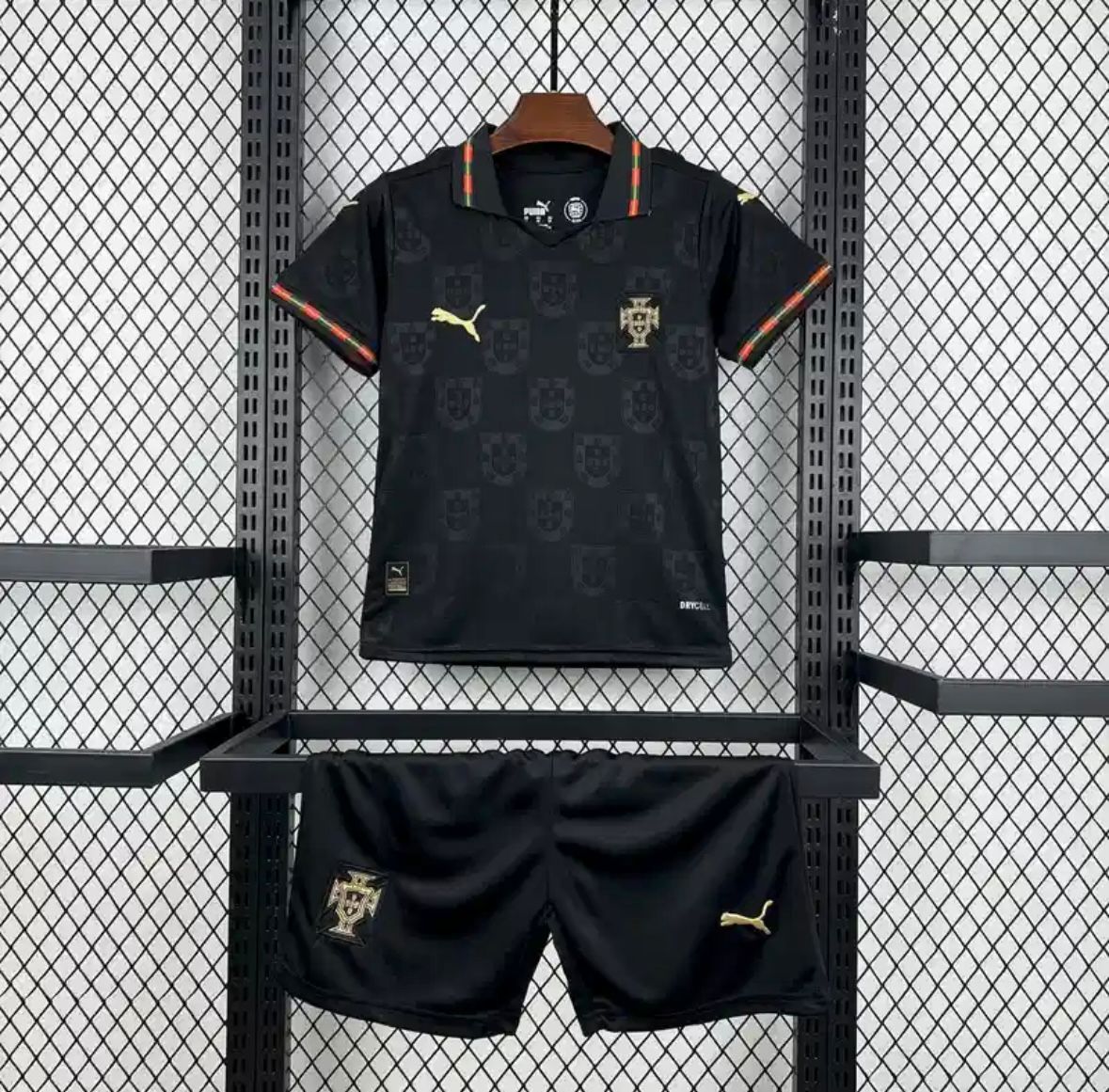 WhatsApp Image 2026-06-02 at 2.08.24 PM Portugal Black 2026 Kids Jersey - Image 1
