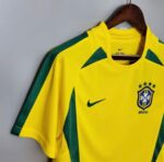 Brazil Home 2002 Retro Jersey - Image 4
