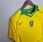 Brazil Home 2004-06 Retro Jersey - Image 3